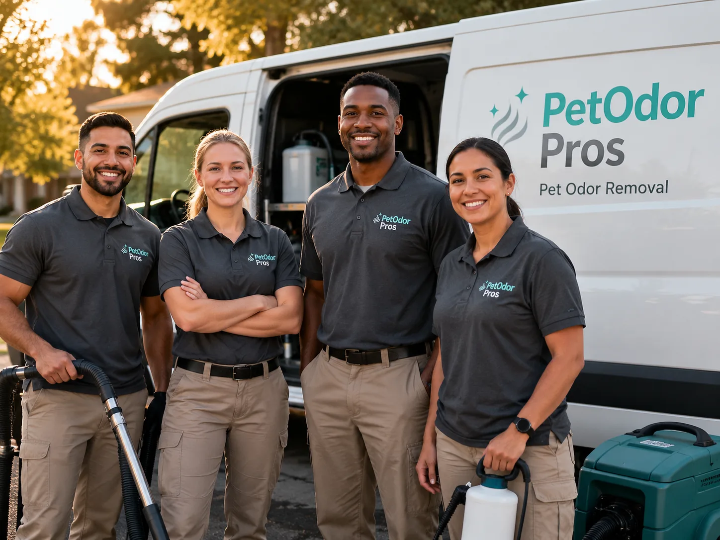 Pet Odor Removal team serving Castleton, IL